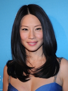 Lucy Liu attends the 2008 UNICEF Snowflake Ball at Cipriani’s in New York