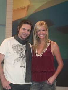 Nancy O’Dell, Michael Johns and friends