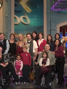 Nancy O’Dell, Michael Johns and friends
