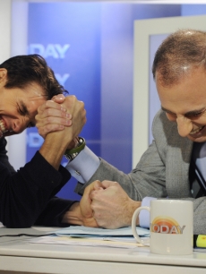 Tom Cruise on NBC’s the ‘Today’ show on with Matt Lauer