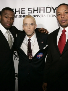 50 Cent, Eminem, Dr. Dre 