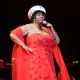Aretha Franklin performs during ‘The Torch of Freedom: A Holiday Tribute to Our Troops,’ a benefit concert in NYC