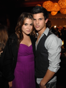 Nikki Reed and ‘Twilight’s’ Taylor Lautner attends Stars For a Cause At The HFPA Salute To Young Hollywood Party held at Nobu in LA