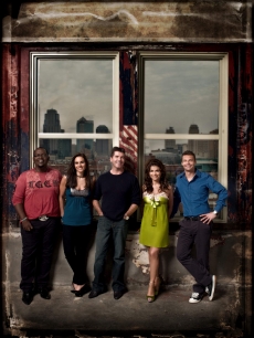 ‘American Idol’ judges Randy Jackson, Kara DioGuardi, Simon Cowell and Paula Abdul with host Ryan Seacrest