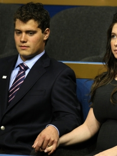 Bristol Palin and fiance Levi Johnston at the Republican National Convention