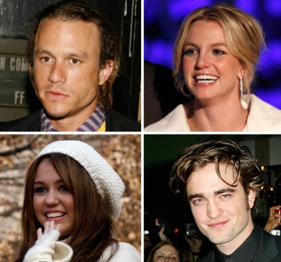 The Top 10 Searched Stars of 2008