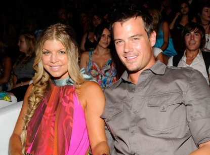 Fergie and Josh Duhamel at the 2008 Teen Choice Awards