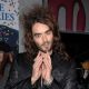 Russell Brand arrives at the Los Angeles Premiere ‘Bedtime Stories’ at the El Capitan Theater