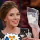 Scarlett Johansson abd her used tissue on the ‘Tonight Show’
