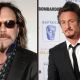 Mickey Rourke and Sean Penn