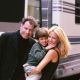 John Travolta & Kelly Preston with son Jett Travolta, while she films “Addicted to Love” in 1997