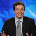 Jimmy Fallon addresses the press about his new show on NBC, Jan. 15, 2009