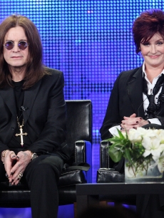 Ozzy and Sharon Osbourne address the press at Fox’s TCA panel, Jan. 13, 2009