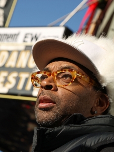 Director Spike Lee poses for photos around the 2009 Sundance Film Festival on January 15, 2009 in Park City, Utah