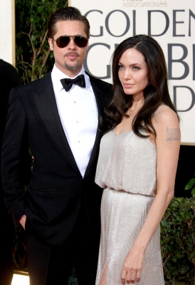 Supercouple Brad Pitt and Angelina Jolie dazzle on the Golden Globes red carpet
