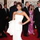 Eva Mendes arrives at the 66th Annual Golden Globe Awards