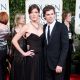 Newlywed ‘Dexter’ couple Michael C. Hall and Jennifer Carpenter hit the Globes red carpet