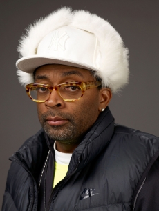 Spike Lee poses for a portrait at Sundance, where he’s showing his film ‘Passing Strange’