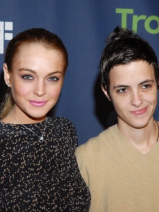 Lindsay Lohan and Samantha Ronson attend ‘A New Birth of Citizenship’ inaugural event presented by Declare Yourself at Renaissance Washington

