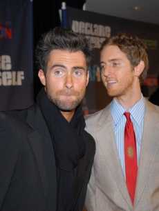 Adam Levine and Jesse Carmichael of the band Maroon 5 attend ‘A New Birth of Citizenship’ inaugural event presented by Declare Yourself at Renaissance Washington