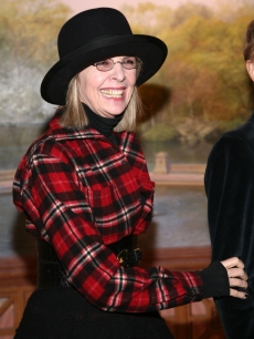 Diane Keaton attends the Neighborhood Playhouse School of the Theatre 80th Anniversary Gala and Reunion at Tavern on the Green on November 9, 2008 in New York City