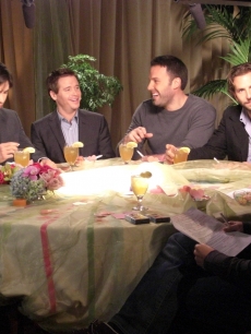 Justin Long, Kevin Connolly, Ben Affleck and Bradley Cooper chat with Billy Bush