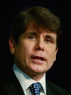 Illinois Governor Rod Blagojevich speaks during a press conference at the Thompson Center January 23, 2009 in Chicago, Illinois
