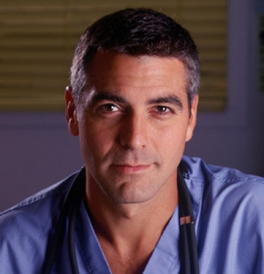 George Clooney as Dr. Doug Ross on ‘ER’