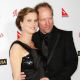 Rachel Griffiths and her husband at G’Day USA gala in Hollywood