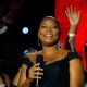 A jubilant Queen Latifah attends the Neighborhood Inaugural Ball at the Washington Convention Center on January 20, 2009 in Washington, DC