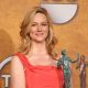 Laura Linney poses with her award for Outstanding Performance by a Female Actor in a Television Movie or Miniseries for ‘John Adams’ in the press room at the 15th Annual Screen Actors Guild Awards