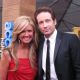 Nancy O’Dell and David Duchovny on the SAG Awards red carpet
