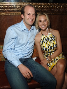 Tim Hasselbeck and Elisabeth Hasselbeck pose during the Conde Nast Traveler 8th Annual Hot List Party at Mansion on April 17, 2008 in New York City
