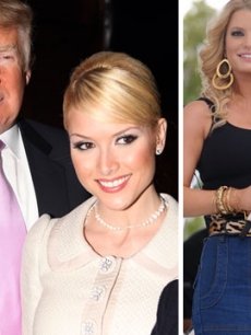 Donald Trump, Tara Conner and Jessica Simpson