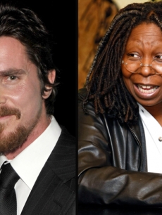 Christian Bale, Whoopi Goldberg