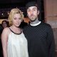 Travis Barker and Shanna Moakler arrived together to the Worlds on Fire: Grammy-Nominated Exhibition in Los Angeles.