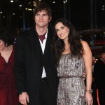 Demi Moore and Ashton Kutcher attend the premiere for ‘Happy Tears’ as part of the 59th Berlin Film Festival