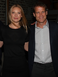 Anna Torv and Mark Valley attend ‘Fringe’ New York premiere party on August 25, 2008