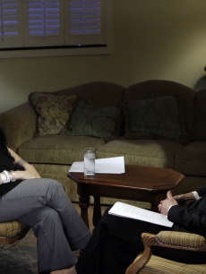 Octuplet mom Nadya Suleman is interviewed by NBC News’ Ann Curry