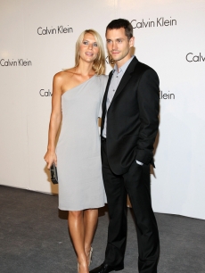 Claire Danes and Hugh Dancy at the Calvin Klein 40th anniversary during New York Fashion Week (Sept. 2008)