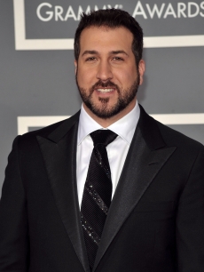 Joey Fatone arrives at the 51st Annual Grammy Awards held at the Staples Center on February 8, 2009 in Los Angeles, California.