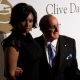 Jennifer Hudson and the guest of honor, Clive Davis, at his pre-Grammy bash