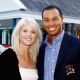 Elin Nordegren and Tiger Woods in September 2006