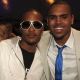T.I. and Chris Brown at the 2008 MTV Video Music Awards at Paramount Pictures Studios on September 7, 2008 in Los Angeles, California
