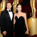 Brad Pitt and Angelina Jolie arrive at the 81st Annual Academy Awards held at Kodak Theatre