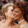 Meryl Streep and Sophia Loren arrive for the 81st Academy Awards 