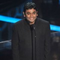 A.R. Rahman accepts the award for Best Original Song (for ‘Slumdog Millionaire’ at the Academy Awards 2009