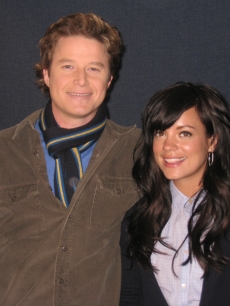 Billy Bush and Lily Allen, Feb. 16, 2009