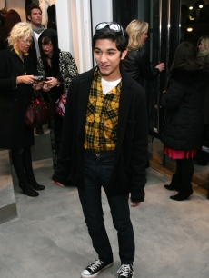 Mark Indelicato poses at Payless at Alice + Olivia Fall 2009 show during Mercedes-Benz Fashion Week at the Alice + Olivia boutique on February 16, 2009 in New York City