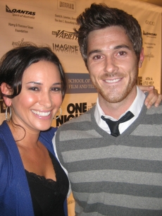 Laura catches up with ‘Brothers and Sister’s’ Dave Annable at  ‘One Night Only’ at UCLA’s Royce Hall
